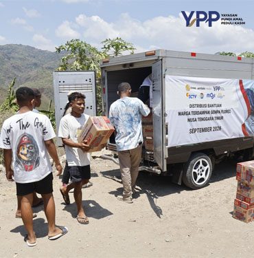 YPP Emtek Media Jangkau Manggarai Timur Salurkan Bantuan Gempa kepulauananambas dan Layanan Psikososial Anak